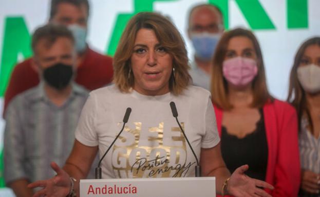 Susana Díaz se marcha al Senado y deja vía libre a la renovación en el PSOE-A