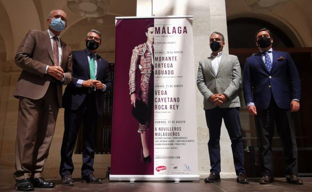 Morante, Ortega y Aguado, cartel del regreso de los toros a Málaga