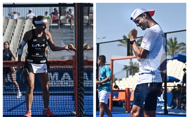 Momo González y Carolina Navarro pelearán por el título del Challenger de Marbella