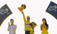 Van Aert salva el récord de su compatriota Merckx en la coronación de Pogacar