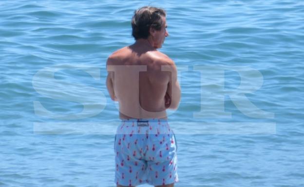 Aznar, deporte y descanso en Marbella