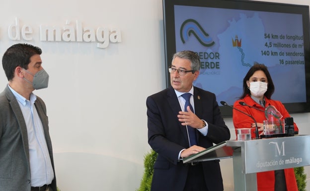 La Diputación de Málaga aprueba la primera actuación del Corredor Verde del Guadalhorce