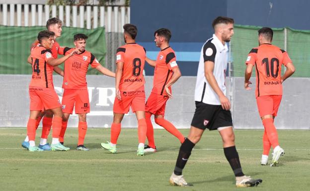 Roberto, canterano del Málaga: «Es un gol que recordaré toda mi vida»