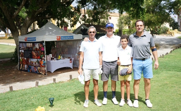 El último golpe de la fiesta solidaria del golf