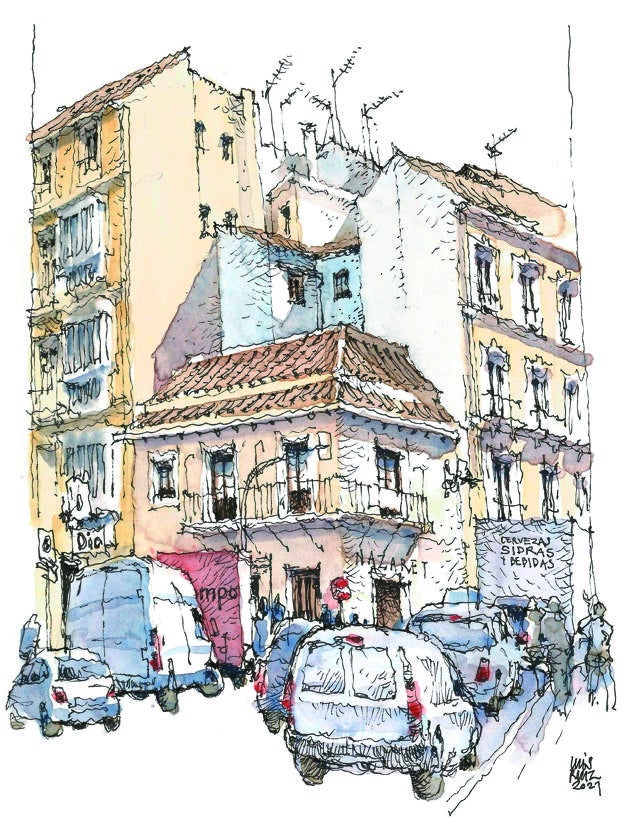 Málaga trazos: Coreografía improvisada