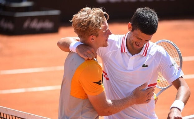 Djokovic: «Davidovich y yo nos llevamos bien; es un gran tipo»