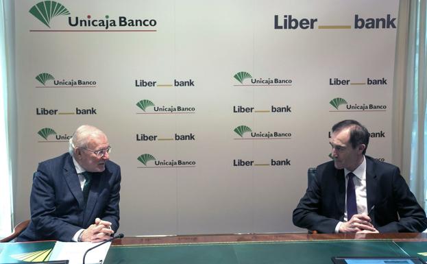 Unicaja y Liberbank cerrarán el próximo viernes su fusión