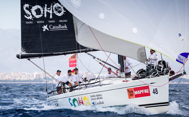 El 'Teatro del Soho CaixaBank', a por su quinta Copa del Rey de Vela