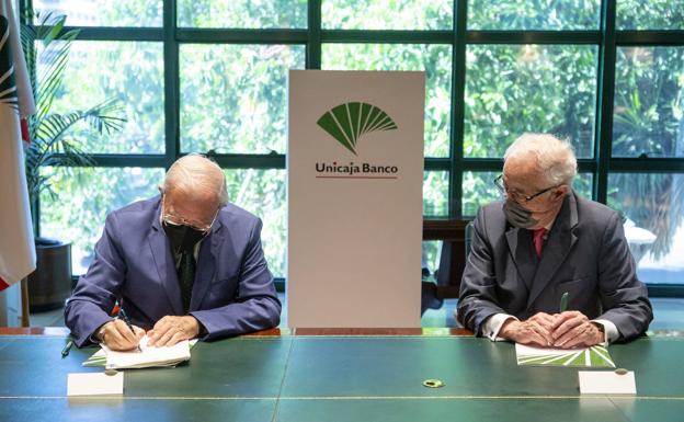 Unicaja Banco es ya la quinta entidad de España, con el centro de decisión en Málaga