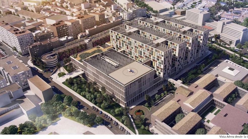 Así es el anteproyecto del tercer hospital de Málaga