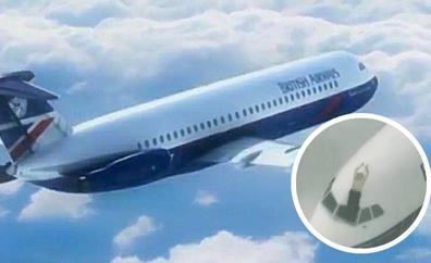 Milagroso aterrizaje del vuelo 5390 de British Airways rumbo a Málaga, con el piloto en el techo del avión