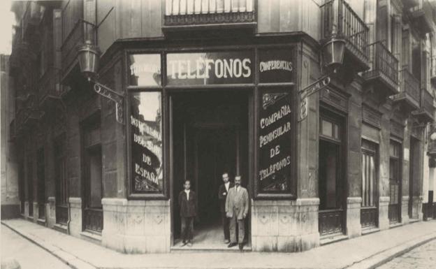 El teléfono en Málaga a principios del siglo XX