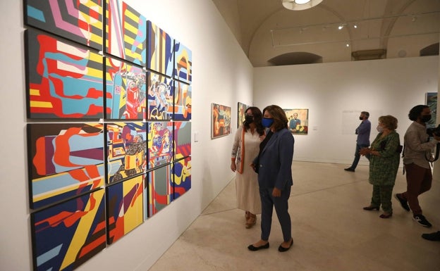 La exposición de Eugenio Chicano duplica las visitas al Museo de Málaga