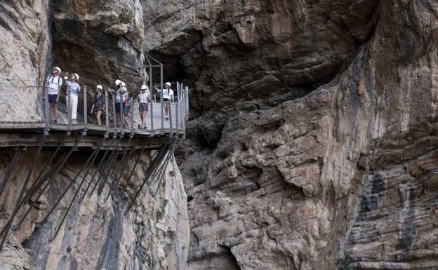 El Caminito del Rey permanecerá cerrado este domingo y el lunes por las altas temperaturas