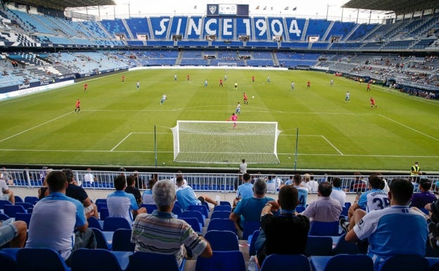 El Málaga, a acabar su condena en Segunda División