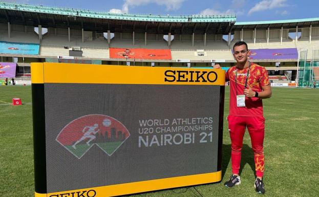 El nerjeño Juan Jiménez, décimo del mundo sub-20 en lanzamiento de martillo