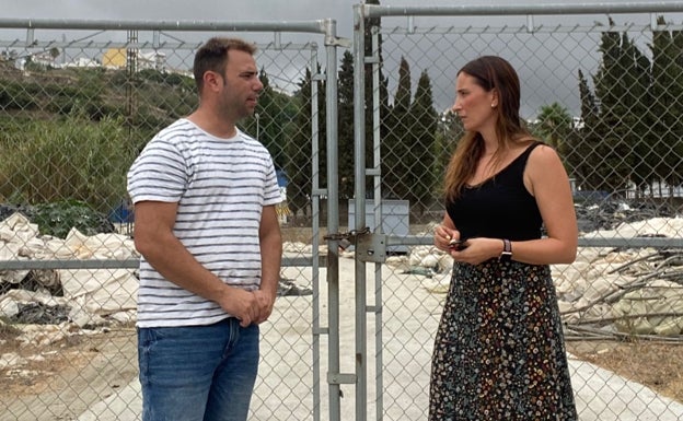 El PSOE exige la apertura inmediata de un recinto adecuado para el depósito de plásticos y residuos agrícolas en Torrox