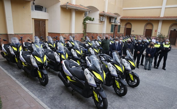 La Policía Local de Málaga moderniza su parque móvil con 116 nuevos vehículos en dos años