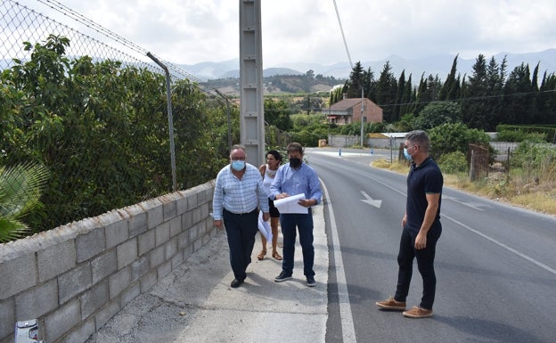 La carretera de El Romeral y Torrealquería contará con alumbrado y un carril bici