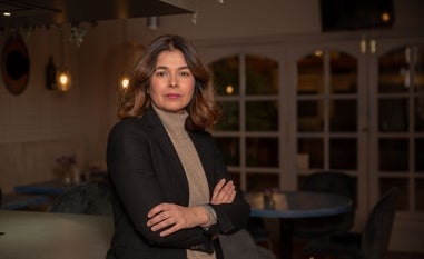 Ana García, presidenta de la Asociación Pequeña y Mediana Empresa San Pedro Alcántara/JOSELE