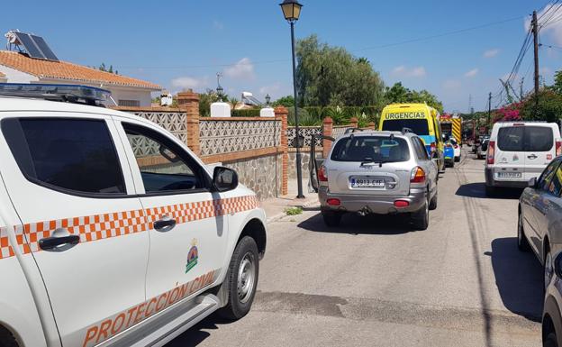 Desalojan una residencia de ancianos por un incendio en Alhaurín de la Torre