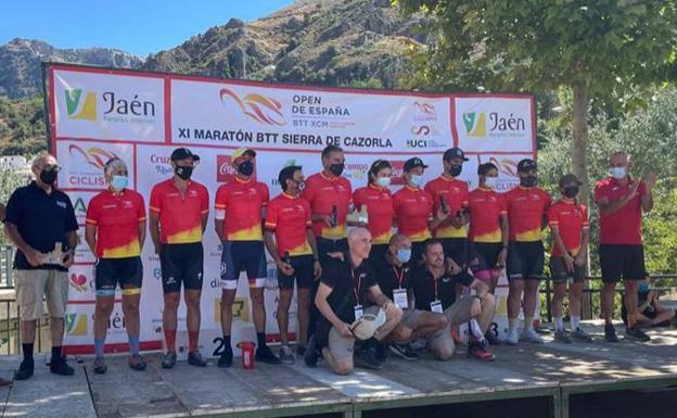 El ciclista malagueño Pablo Guerrero se impone en el maratón BTT Sierra de Cazorla