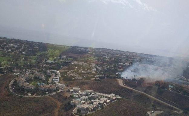 Extinguido el incendio registrado en Benahavís