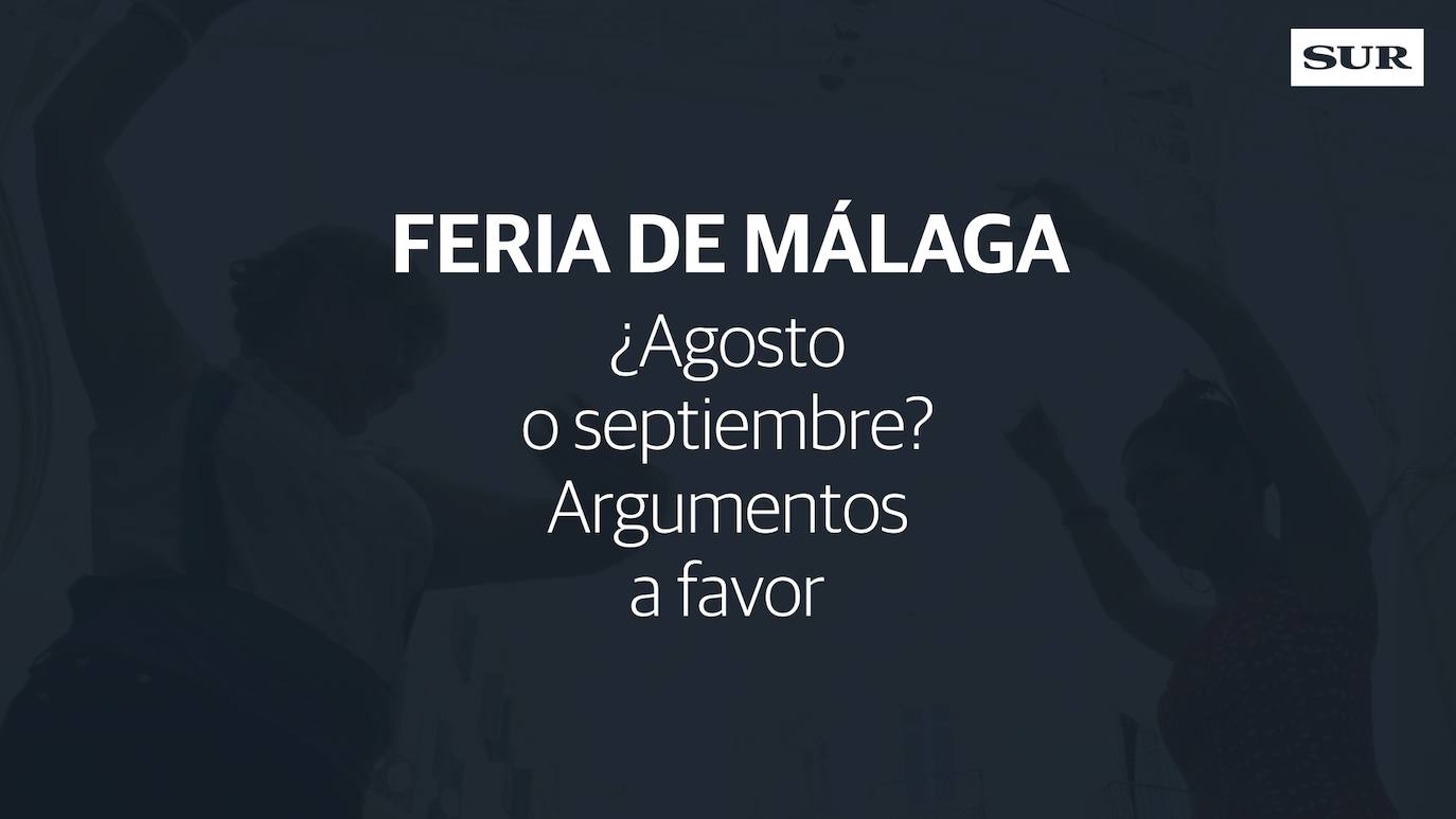 Feria de Málaga en septiembre: se abre el debate