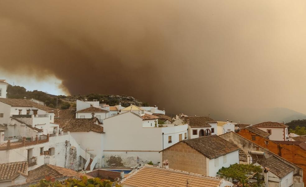 Las imágenes del terror para los municipios desalojados