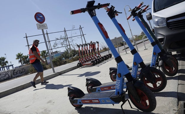 Patinetes en Málaga: Del 'boom' inicial al despliegue moderado