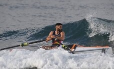 Adrián Miramón, a por su cuarto Mundial de remo de mar
