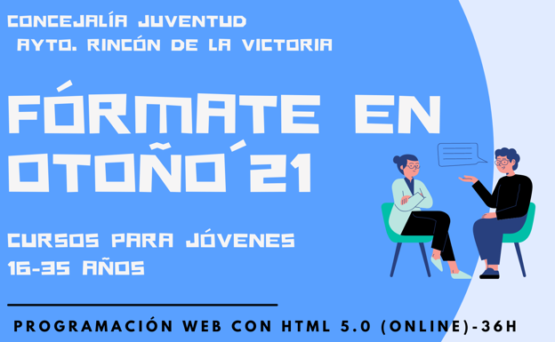 Rincón de la Victoria presenta la oferta formativa de cursos gratuitos 'on line' y presenciales para este otoño