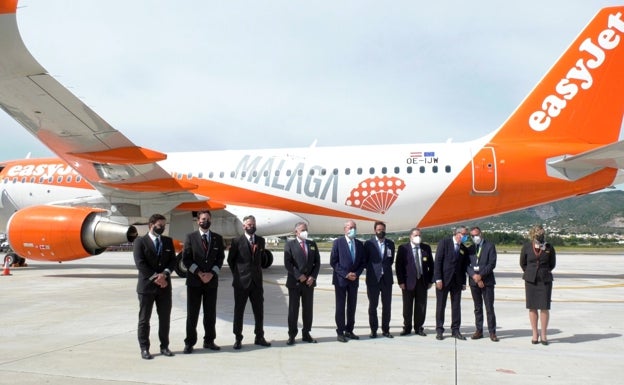 Easyjet reforzará su base estacional en Málaga el próximo verano, donde contará con cinco aviones
