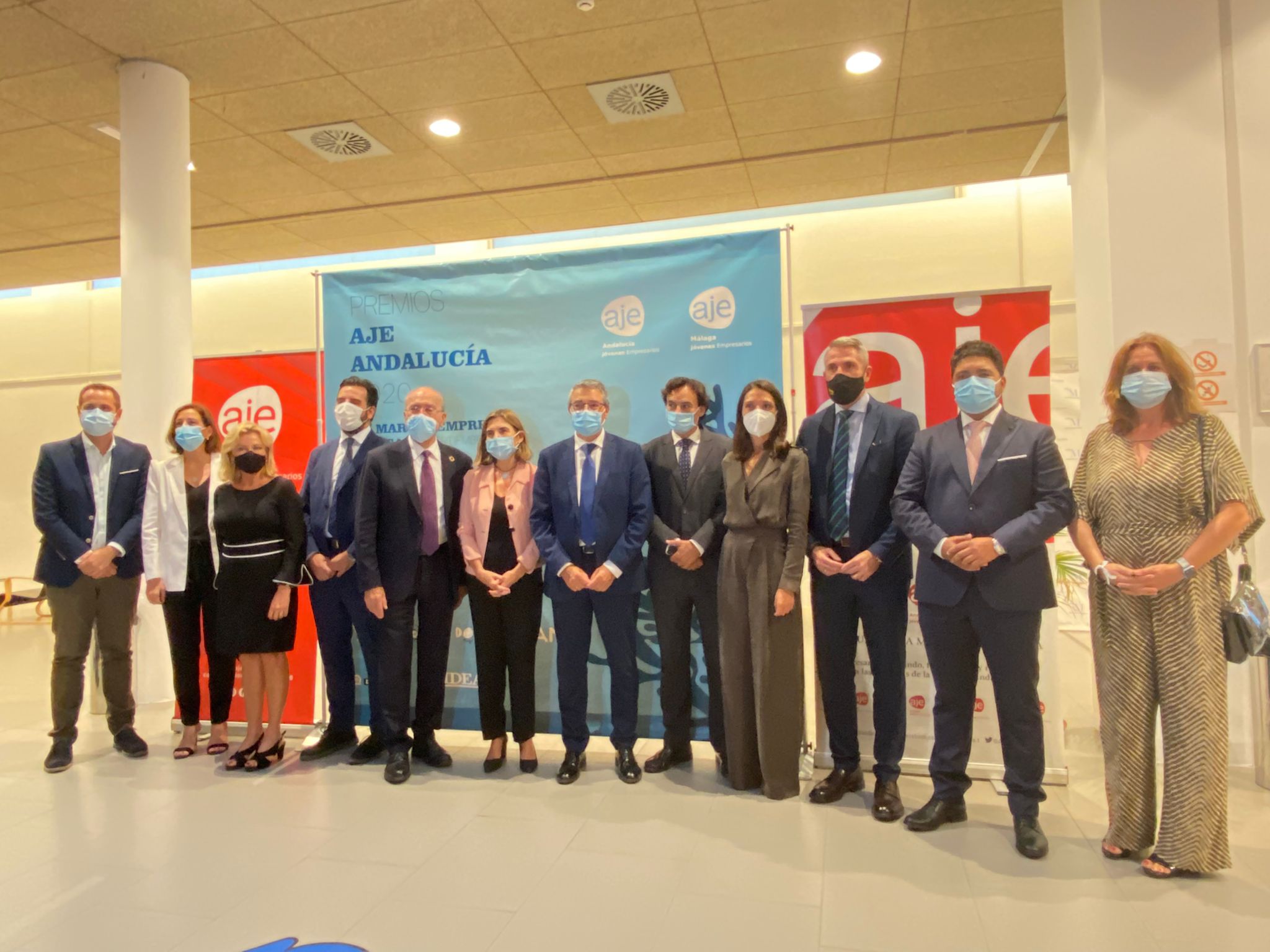 Gala de premios de la Asociación de Jóvenes Empresarios de Andalucía