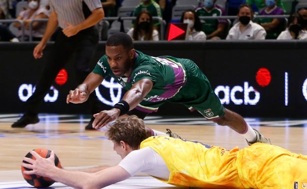 El uno a uno de los jugadores del Unicaja en el partido