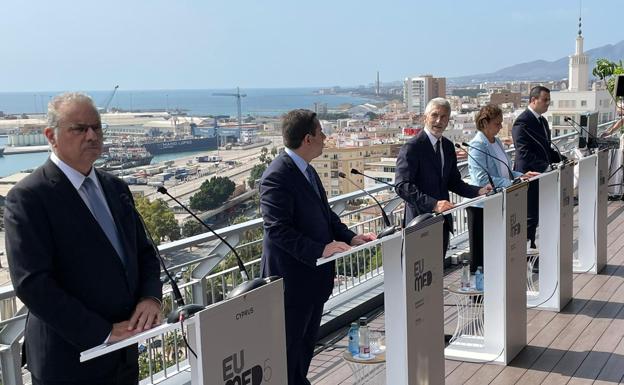 Los países del Mediterráneo exigen a Europa desde Málaga «solidaridad y humanidad» para hacer frente a la inmigración ilegal