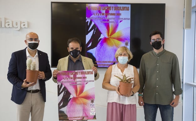 El Jardín Botánico de Casarabonela acoge la sexta edición de la Feria del Cactus y Suculentas