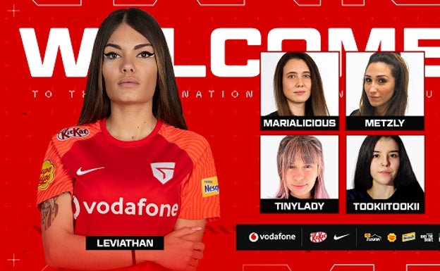 Vodafone Giants participará en Game Changers con un equipo femenino de Valorant