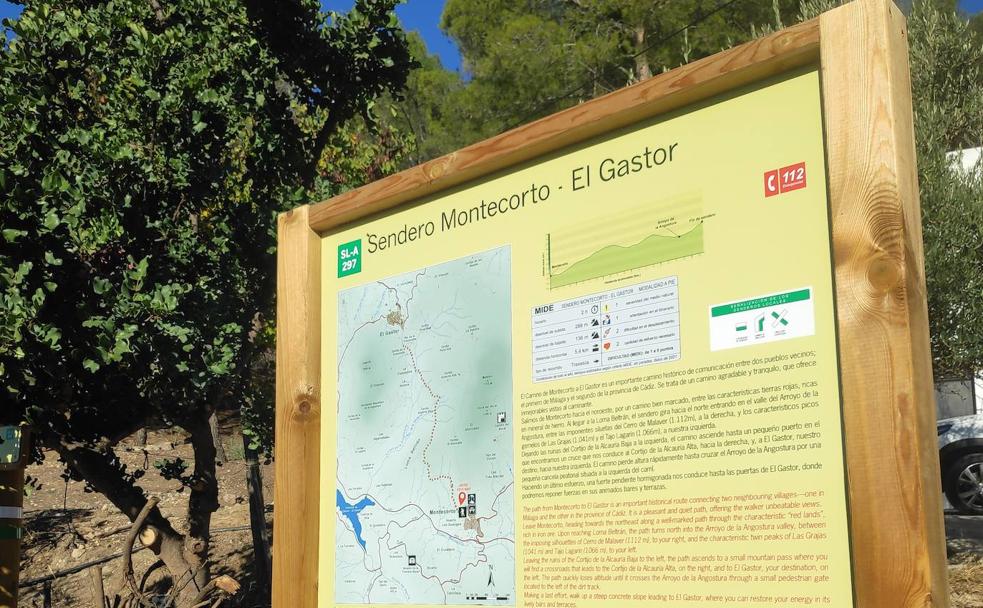 Ruta de senderismo: Montecorto-El Gastor (SL-A-297)