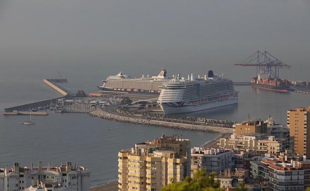 Málaga recibe hoy el mayor desembarco de cruceristas desde el inicio de la pandemia
