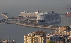 Málaga recibe hoy el mayor desembarco de cruceristas desde el inicio de la pandemia