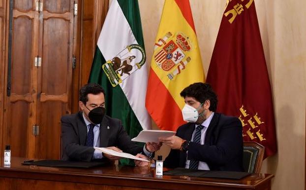 Directo | Sigue la rueda de prensa posterior al I Encuentro Andalucía-Región de Murcia