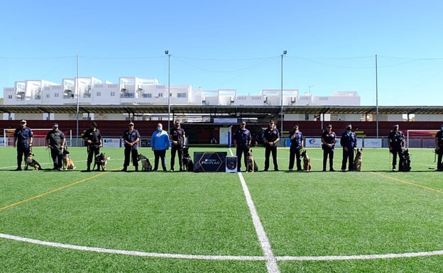 La Policía Local de Rincón de la Victoria celebra una jornada de convivencia entre unidades caninas a nivel nacional