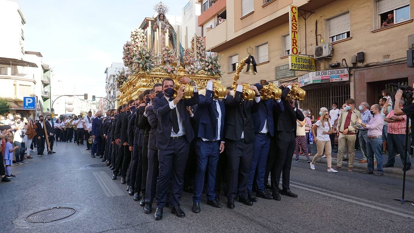 Procesión de la Virgen del Rosario en El Palo
