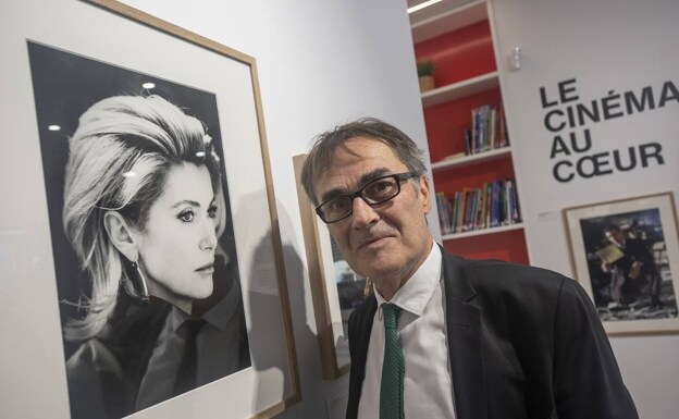 Luc Roux, el fotógrafo de confianza de las estrellas del cine francés, expone en Málaga