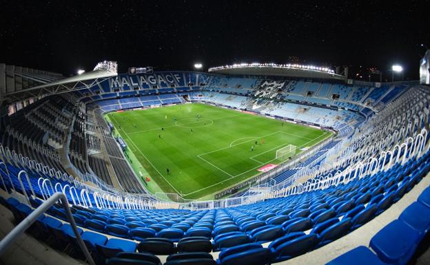 Horarios fijados para los partidos del Málaga contra el Oviedo y el filial de la Real Sociedad