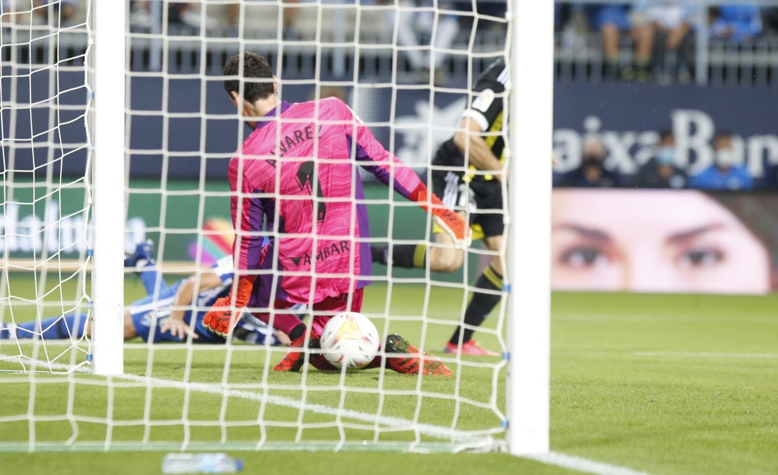 Las mejores imágenes del partido Málaga-Zaragoza