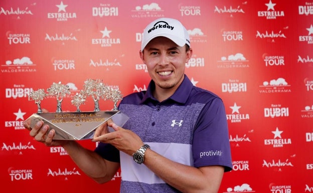 Matt Fitzpatrick, brillante campeón del Estrella Damm N.A. Andalucía Masters