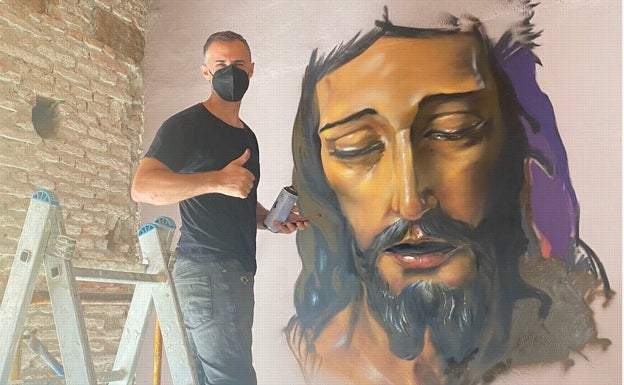 Arte urbano con el Cautivo