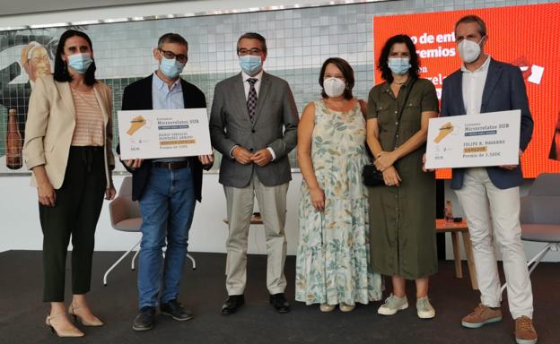 Vídeo: El Aula de Cultura de SUR entrega los galardones del Premio Pablo Aranda de microrrelatos